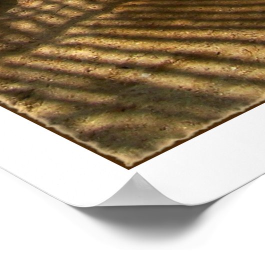 Zwei durch den Schatten Poster (Ecke)