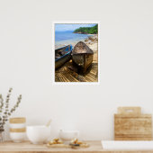 Zwei durch den Schatten Poster (Küche)