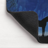 Zwei durchgekrönte Racehorse Foals Mouse Pad Mousepad (Ecke)