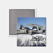 Zwei E-2C-Hawkeyys führen einen Flyby Magnet (Vorderseite/Rückseite)