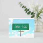 ZWEI EGG, FLORIDA POSTKARTE (Stehend Vorderseite)