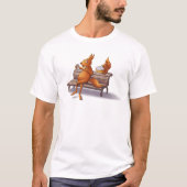 Zwei Eichhörnchen T-Shirt (Vorderseite)