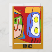 Zwei Eier Abstrakt (Vorderseite)