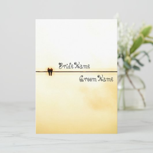 ZWEI - Einladung (Stehend Vorderseite)