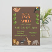 zwei einladung (Stehend Vorderseite)