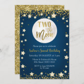 Zwei Einladungen der Mondnacht, 2. Geburtstag (Vorne/Hinten)