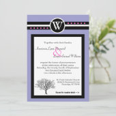 ZWEI EINZELHEITEN FÜR DIE EINLADUNG VON ZEREMONIE (Stehend Vorderseite)