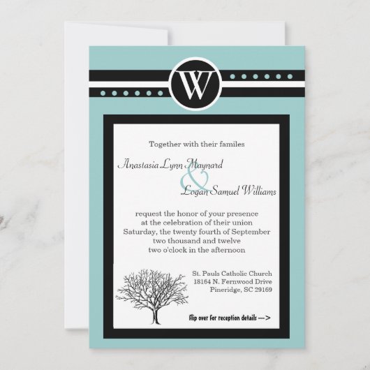 ZWEI EINZELHEITEN FÜR DIE EINLADUNG VON ZEREMONIE  (Vorderseite)