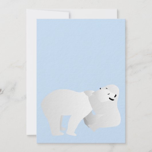 Zwei Eisbären (Vorderseite)