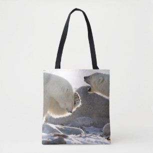 Zwei Eisbären Tasche