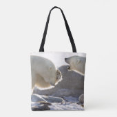 Zwei Eisbären Tasche (Rückseite)