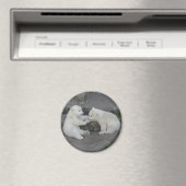 Zwei Eisbärenjungen Magnet (In Situ (Geschirrspüler))