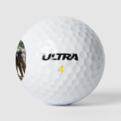 Zwei Elefanten Golfball (Logo)