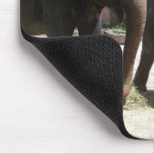 Zwei Elefanten Mousepad (Ecke)