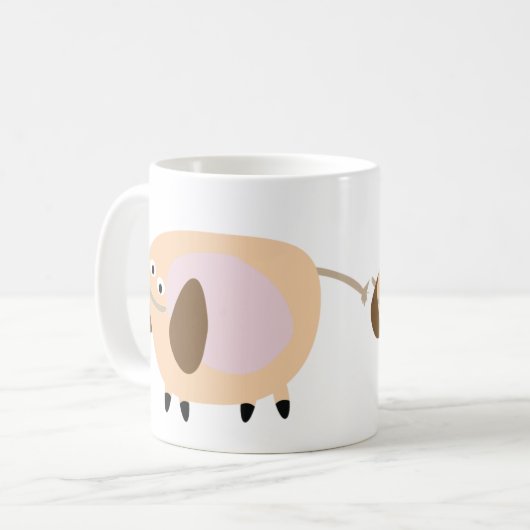 zwei Elefanten-Tasse Kaffeetasse (Vorderseite Links)