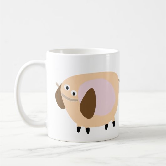zwei Elefanten-Tasse Kaffeetasse (Links)