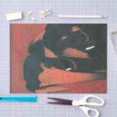 Zwei Elefanten von Amrita Sher-Gil Seidenpapier (Handwerk)