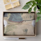 Zwei elegante Viktorianische Frauenfachbuch Seidenpapier (Geschenk)