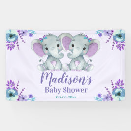 ZWEI ELFENSTE-Bannersignatur Hintergrund Tabelle Banner