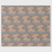 Zwei Engel Geschenkpapier (Flach)