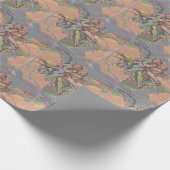 Zwei Engel Geschenkpapier (Ecke)