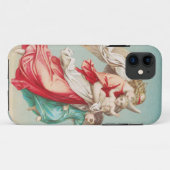 Zwei Engel tragen ein kleines Kind Case-Mate iPhone Hülle (Rückseite (Horizontal))