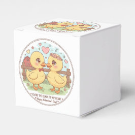 zwei Enten und Liebe, du bist das Quaken meines He Geschenkschachtel