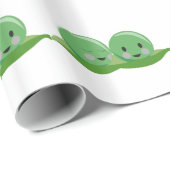 Zwei Erbsen Geschenkpapier (Rolleneckpunkt)