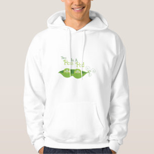 Zwei Erbsen im Blut Hoodie