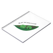 Zwei Erbsen in der Hülse Notizblock (Linke Seite)