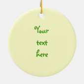 "Zwei Erbsen in der Hülse" Verzierung Keramik Ornament (Hinten)