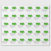 Zwei Erbsen in einem Pod Geschenkpapier (Flach)