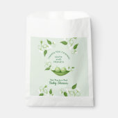 Zwei Erbsen in einem Pod-Geschlecht-Neutral Geschenktütchen (Vorderseite)