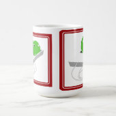 Zwei Erbsen in einem Pod Kaffeetasse (Mittel)