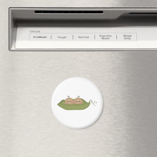 Zwei Erbsen in einem Pod Magnet (In Situ (Geschirrspüler))