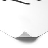 Zwei Erbsen in einem Pod Poster (Ecke)