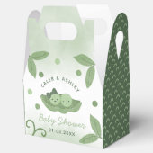 Zwei Erbsen in einem Pod - Twin Boy und Girl Baby Geschenkschachtel (Geöffnet)