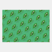 Zwei Erbsen in einem Pod-Umschlagpapier Geschenkpapier Set (Vorderseite 2)