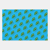 Zwei Erbsen in einem Pod-Umschlagpapier Geschenkpapier Set (Vorderseite)