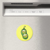 Zwei Erbsen in einer Hülle Magnet (In Situ (Geschirrspüler))