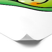 Zwei Erbsen in einer Hülle Poster (Ecke)