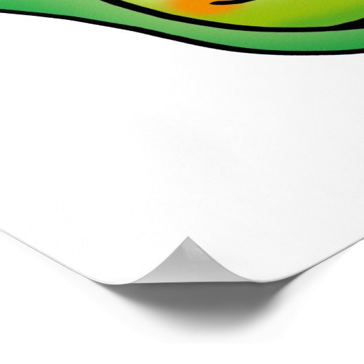 Zwei Erbsen in einer Hülle Poster (Ecke)