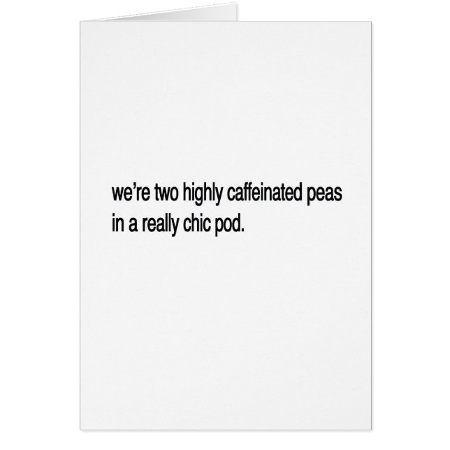 Zwei Erbsen in einer Hülse. (Vorne)