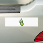 Zwei Erbsen in einer Hülse Autoaufkleber (Auf Auto)