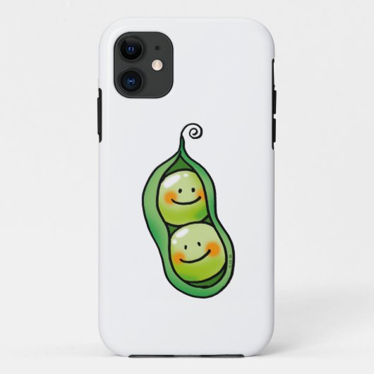 Zwei Erbsen in einer Hülse Case-Mate iPhone Hülle (Rückseite)