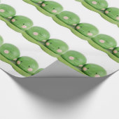 Zwei Erbsen in einer Hülse Geschenkpapier (Ecke)