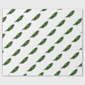 Zwei Erbsen in einer Hülse Geschenkpapier (Flach)