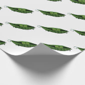 Zwei Erbsen in einer Hülse Geschenkpapier (Ecke)