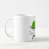 Zwei Erbsen in einer Hülse Kaffeetasse (Links)