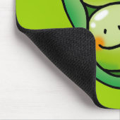 Zwei Erbsen in einer Hülse Mousepad (Ecke)